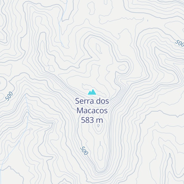 Map of Serra dos Macacos