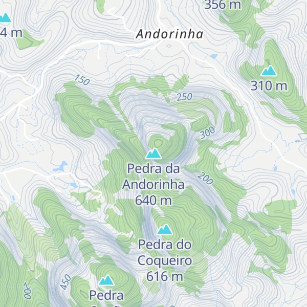 Map of Pedra da Andorinha