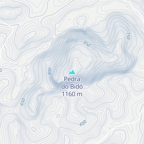 Map of Pedra do Bidó