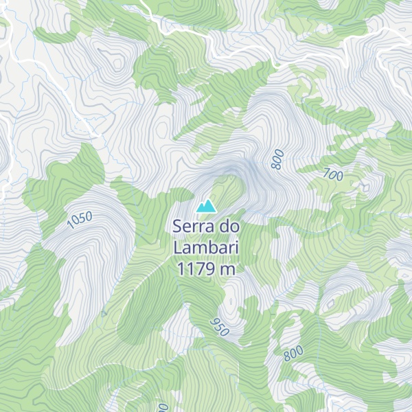 Map of Serra do Lambari
