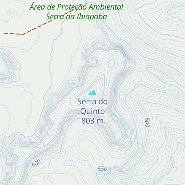 Map of Serra do Quinto