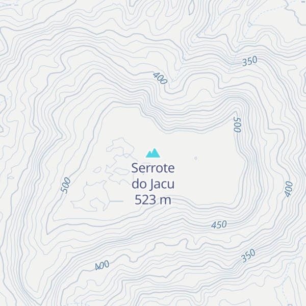 Map of Serrote do Jacu