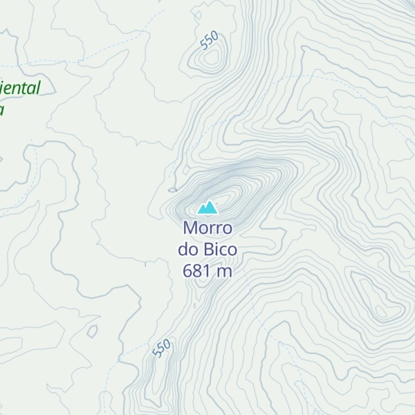 Map of Morro do Bico