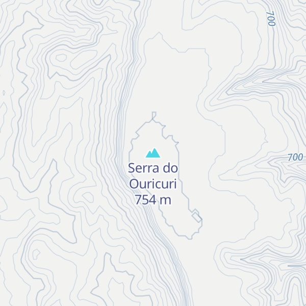 Map of Serra do Ouricuri