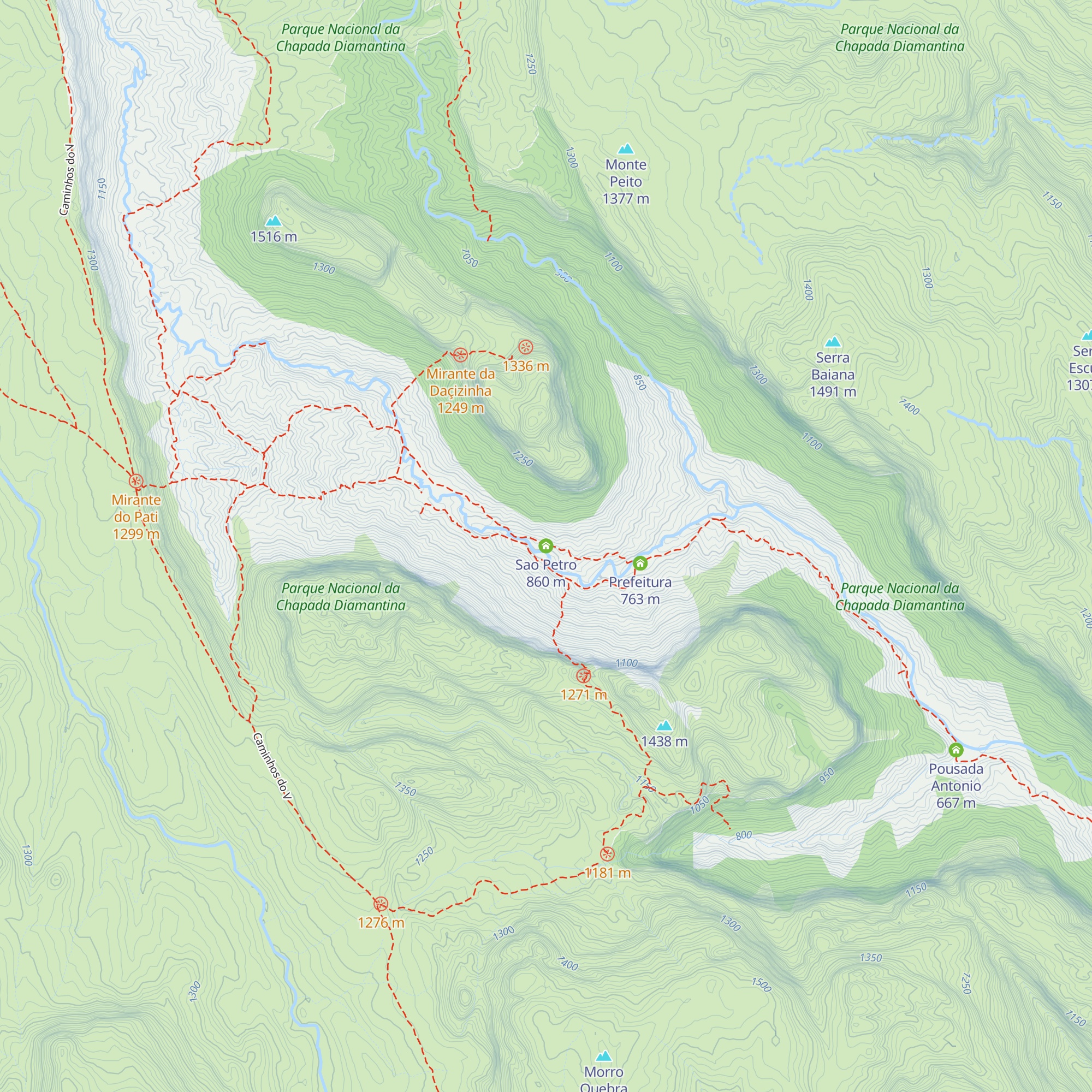 Sao Petro map