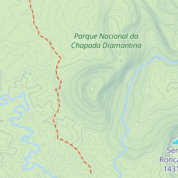 Map of Morro do Manoel Vítor