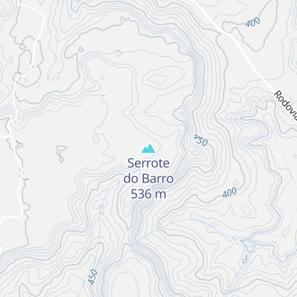 Map of Serrote do Barro