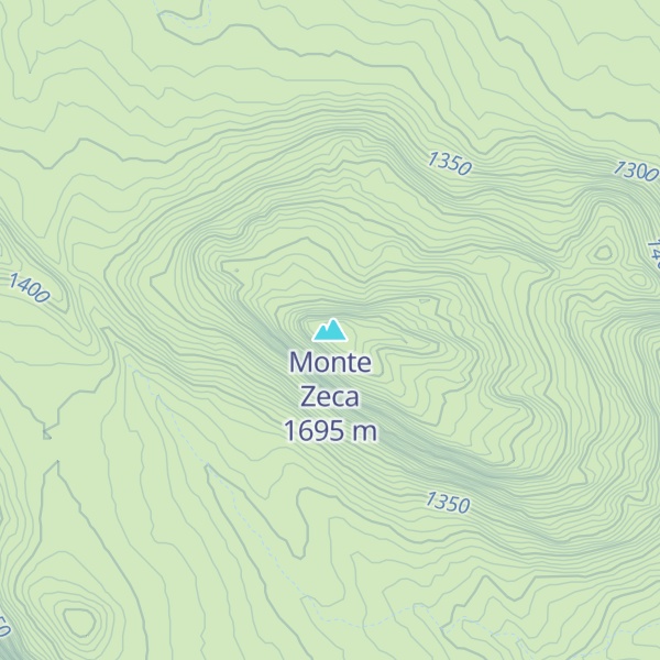 Map of Monte Zeca