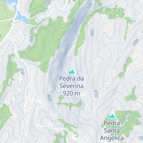 Map of Pedra da Severina