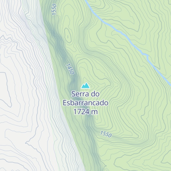 Map of Serra do Esbarrancado
