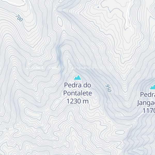 Map of Pedra do Pontalete