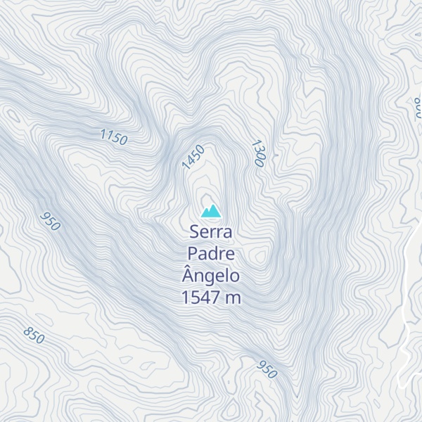 Map of Serra Padre Ângelo