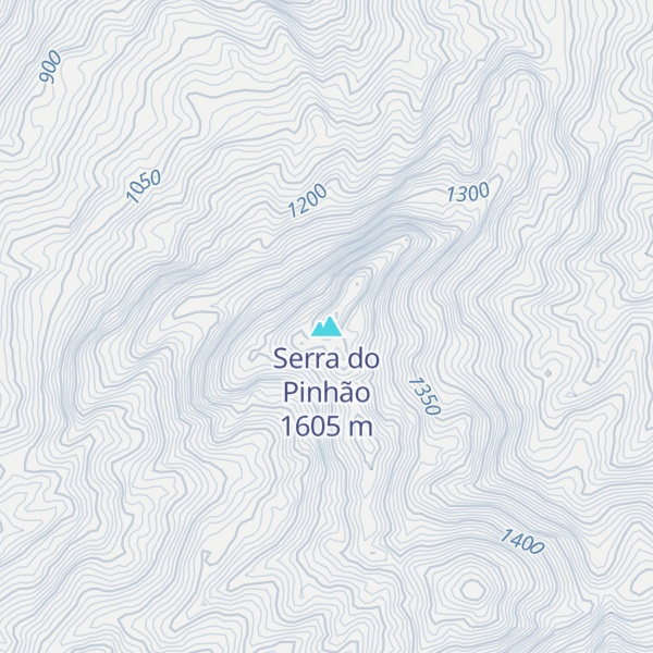 Map of Serra do Pinhão