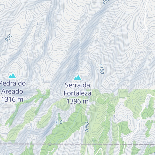 Map of Serra da Fortaleza