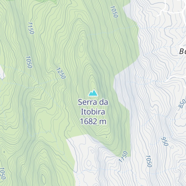 Map of Serra da Itobira