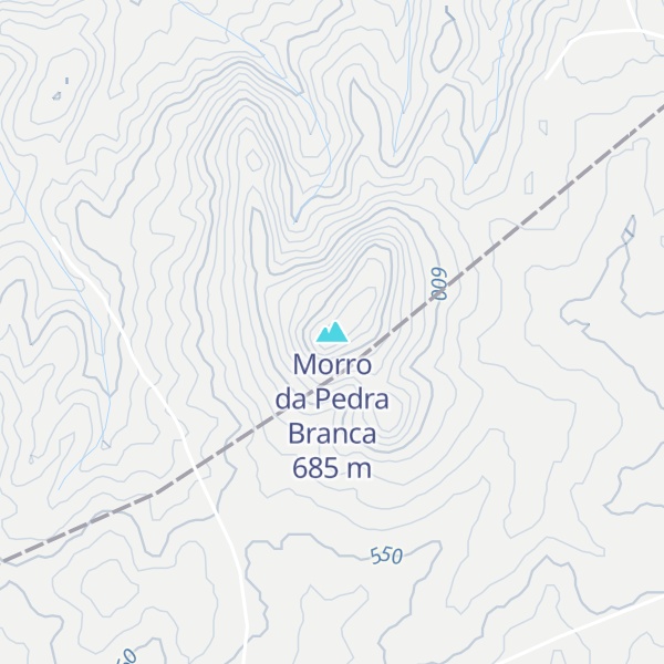 Map of Morro da Pedra Branca