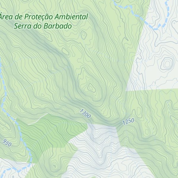 Map of Serra do Capão do Bode