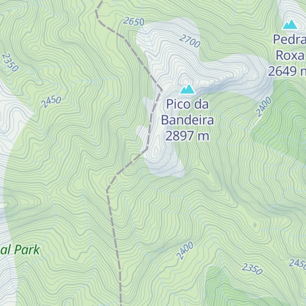 Map of Pico do Calçado