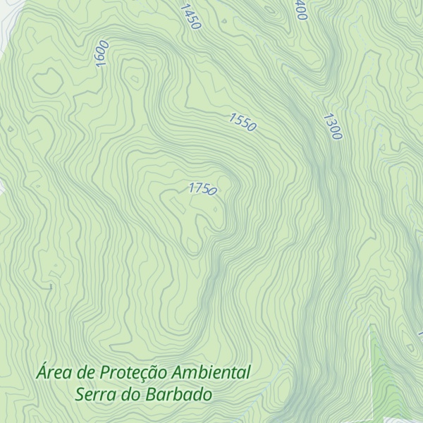 Map of Morro do Barro Vermelho