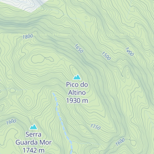 Map of Pico do Altino