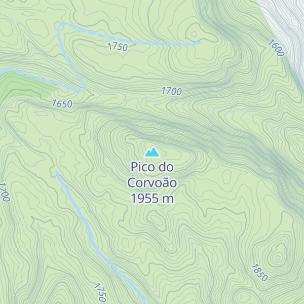 Map of Pico do Corvoão