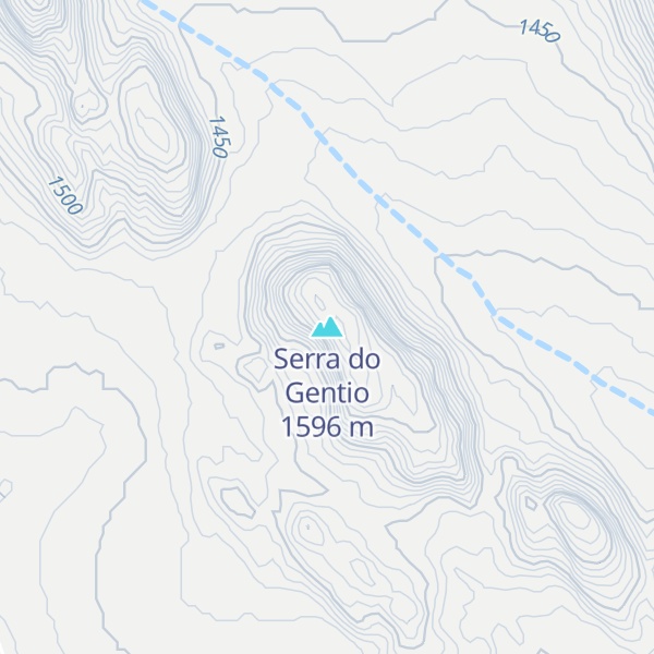 Map of Serra do Gentio