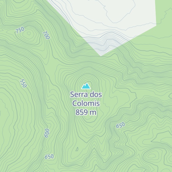 Map of Serra dos Colomis