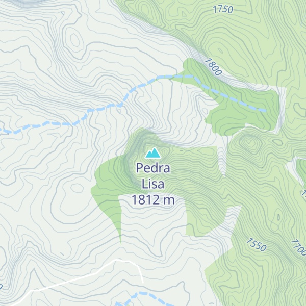 Map of Pedra Lisa