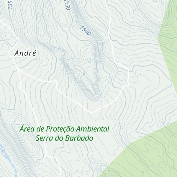 Map of Serra da Água Branca