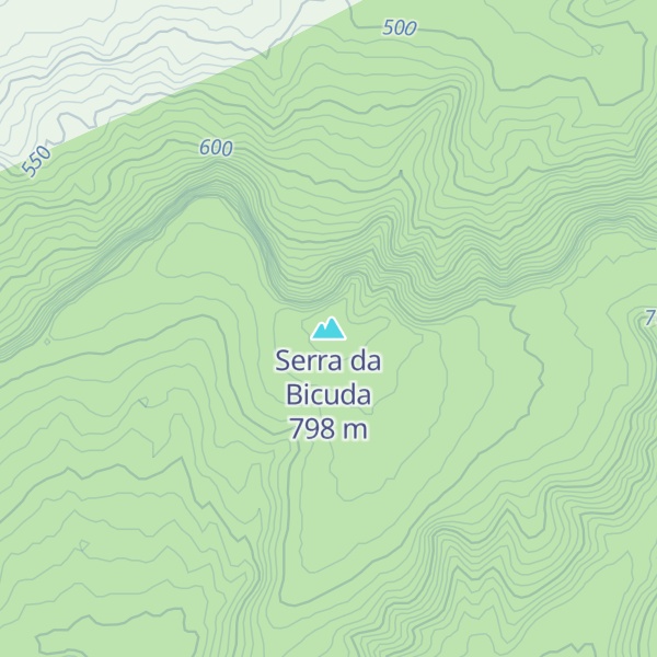 Map of Serra da Bicuda