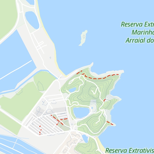 Map of Quebrada de Oxumaré
