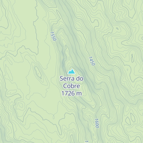 Map of Serra do Cobre