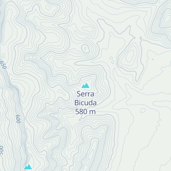 Map of Serra Bicuda