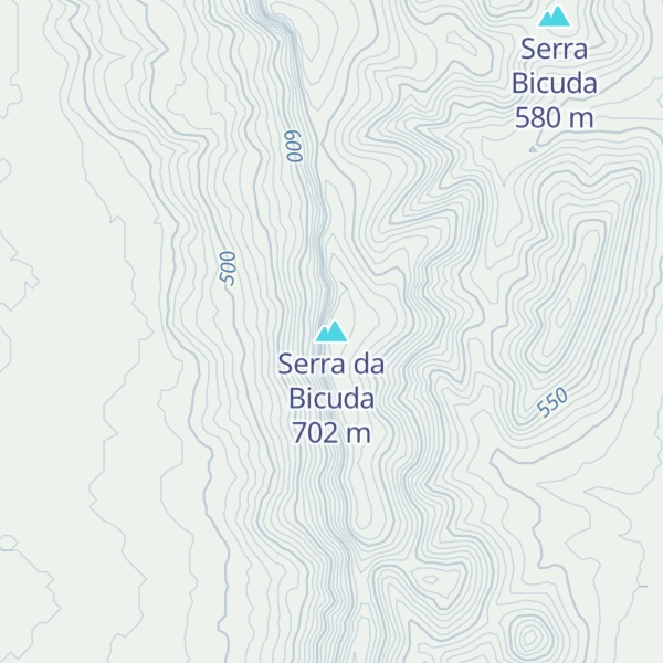 Map of Serra da Bicuda
