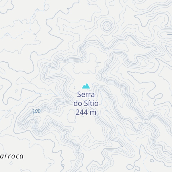 Map of Serra do Sítio
