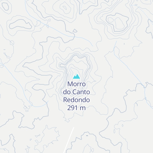 Map of Morro do Canto Redondo
