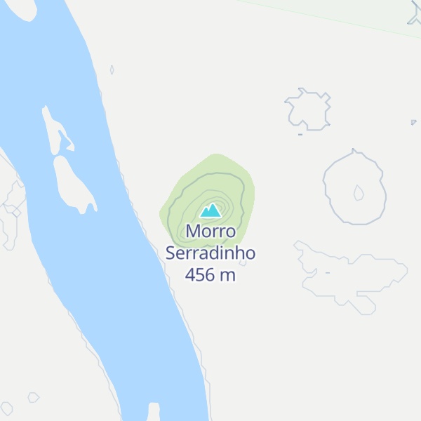 Map of Morro Serradinho