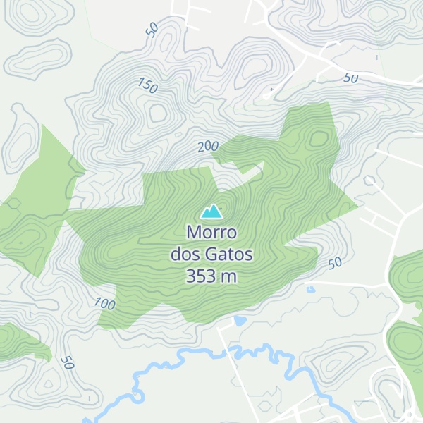 Map of Morro dos Gatos