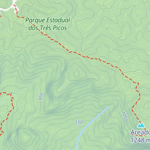 Map of Serra do Taquaruçu