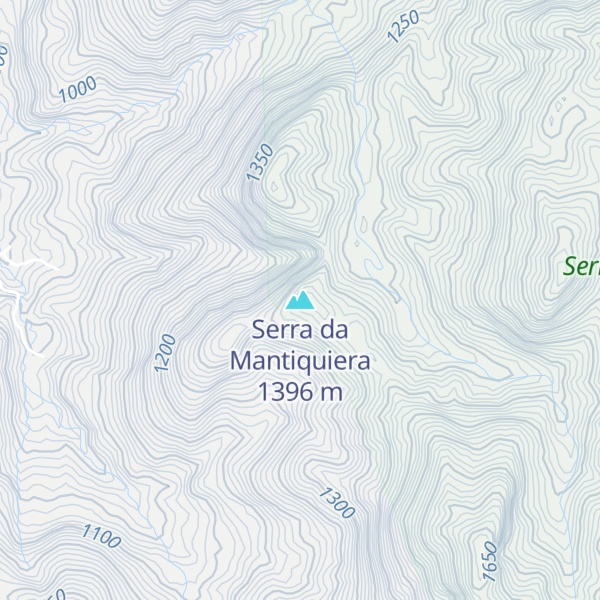 Map of Serra da Mantiquiera