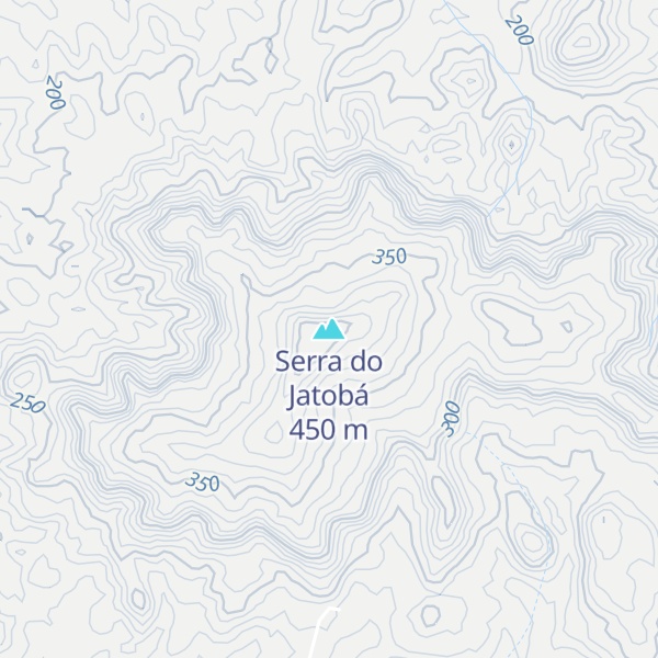 Map of Serra do Jatobá