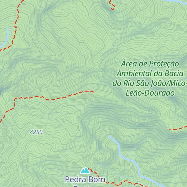 Map of Cume da Serra dos Pirineus