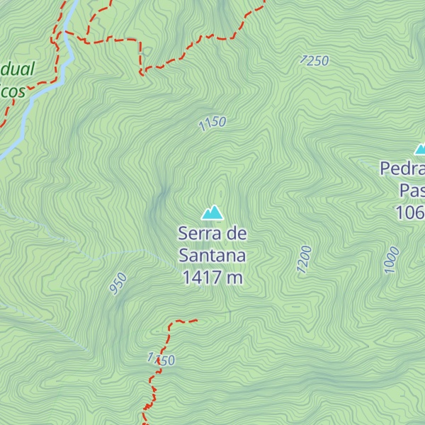Map of Serra de Santana