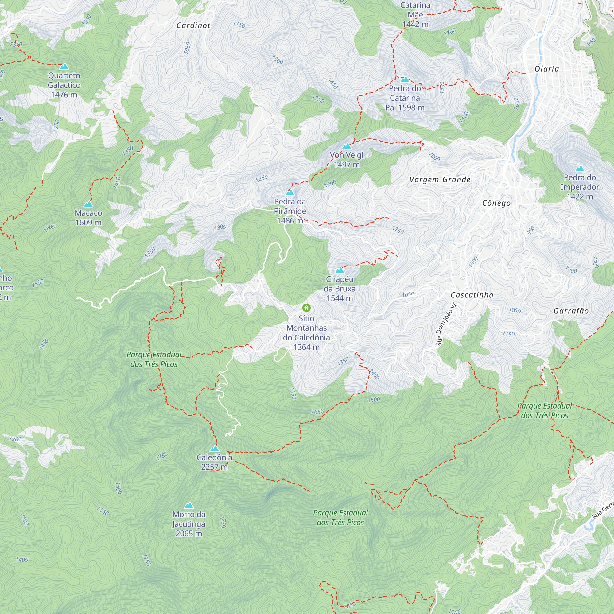 Pousada map