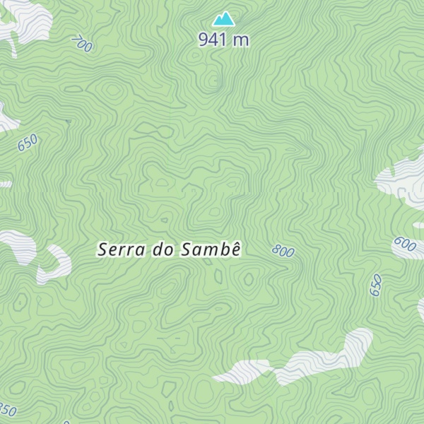 Map of Serra do Sambê