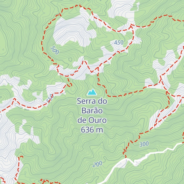 Map of Serra do Barão de Ouro