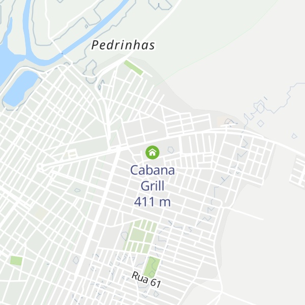 Map of Cabana Grill