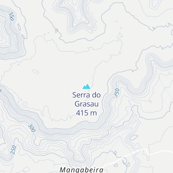 Map of Serra do Grasau
