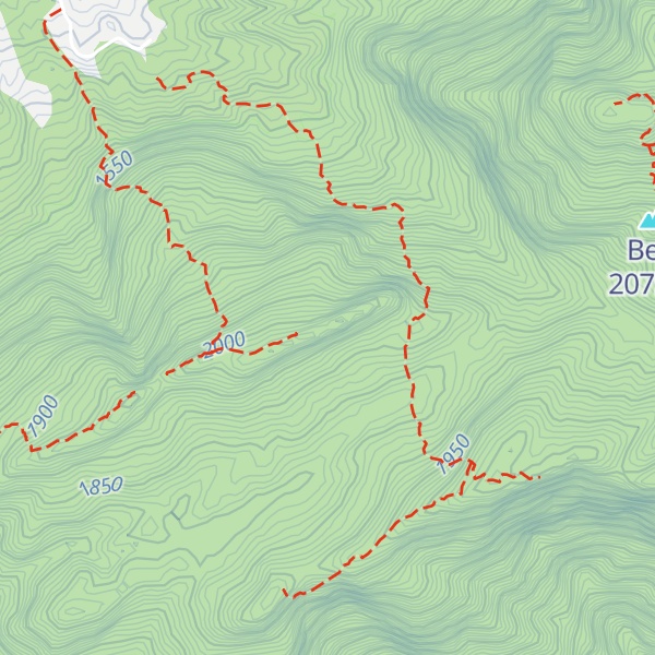 Map of Pico Maior do Vale dos Frades