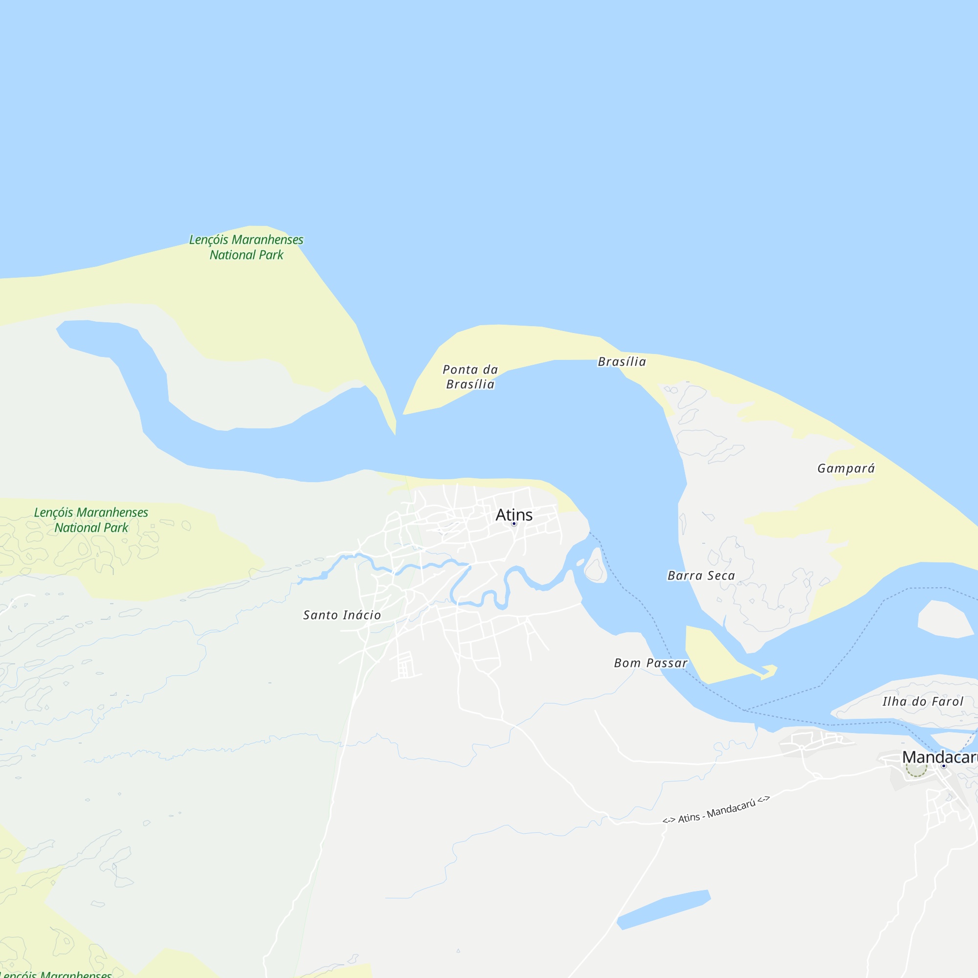 Cabana do Peixe map